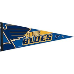 NHL 65845014 St. Louis Blues Premium vimpelis, 12 x 30 collas