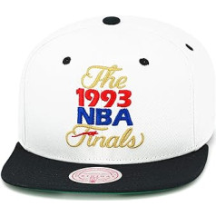 Mitchell & Ness NBA 93. fināls Block Snapback HWC — NBA, balts/melns/sarkans/zelts