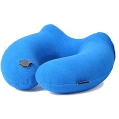 Travel pillow HLL neck pillow U shaped neck pillow comfortable wool material can be washed in the washing machine.