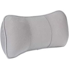 MIOAHD 1 x Car Seat Cushion Bone Neck Support Pillow Memory Foam Travel Pillow Headrest Universal Cars