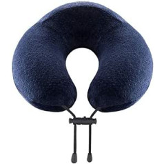 SMSOM Travel Pillow Dabīgais latekss □ Kakla spilvens ideāli piemērots ceļošanai ar lidmašīnu □ Ērts un viegls □ Uzlabots atbalsta dizains □ Obligāti ceļojumu aksesuāri (zils)