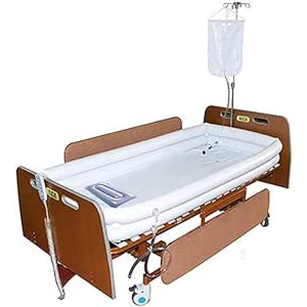 FOOJO Medical Inflatable Bathtub Shower System, PVC Adult Bathtub with Water Bag, for Beddridden Patients who Can Bath Easily in Bed