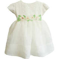 Sapņaina kristību kleita, ballīšu kleita, Delia Collection Spring (86), Balta