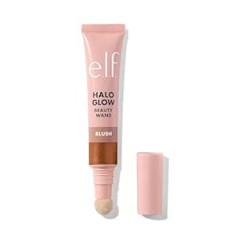 E.l.f. Elf Halo Glow Blush Beauty Wall, Šķidrā vaigu sārtuma siena starojumam, sarkanīgi vaigi, piesātināts ar skvalānu, Vegan & Cruelty Free, Magic Hour, 10 ml