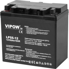 VIPOW gēla akumulators 12V 55Ah