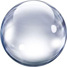 Bresser Photo Studio Clear Glass Photo Ball 8 cm for Effective Photos with 180° Reflection