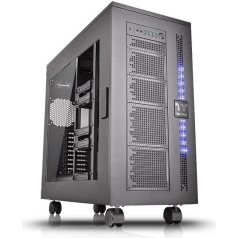 Core w100 logu korpuss ca-1f2-00f1wn-00 (atx, extended atx, micro atx, mini itx, xl-atx; krāsa melna)