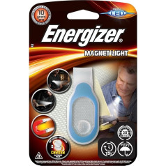 Energizer Magnet LED Clip für Läufer, Jogger Camping, Wandern und Haushalt, Batterie Enthalten