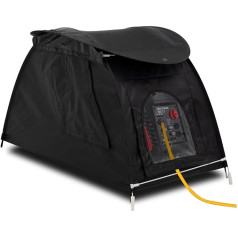 Coverify Inverter Tent Cover While Running, Waterproof Portable All-Weather Protection Generator Outdoor Cover for Most 1000-5500 Watt Inverter Generators (90 x 50 x 58 cm, Black)