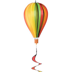 CIM Satorn Balloon Twister Fruits Wind Chime Weather-Resistant Balloon Diametrs 23 cm x 37 cm Grozs 4 cm x 3,5 cm Spirāles Diametrs 10 cm x 75 cm Ietver pakaramo dāvanu ideju