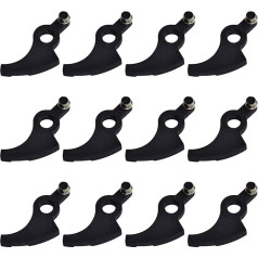 12 Pieces Trimmer Replacement Lever Assembly, OEM 90567076 Replacement Lever Assembly, Compatible with Bl-ack Dec-ker GH912 Type 1, GH912 Type 2, LST300 Type 1, LST400 Type 1, LST400 Type 2, LST42 0