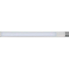 TELEFUNKEN - LED apgaismojums zem skapja 57,5 cm, virtuve, LED lente virtuves skapītim, darbnīcas lampa, neitrāli balta gaisma, 10 W, 1100 Lm, sudraba krāsā