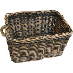 Sydney Wicker Basket Size M Brown Picnic Basket Shopping Basket Bicycle Baskets