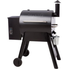 Traeger Pro Series 22 Grill Barrel Pella or Pellet Black, Blue – Barbecue (Grill, Pella or Pellet, 3690 cm², Barrel, Grill, Black, Blue)