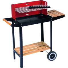 BBQ Collection Grillwagen, Säulengrill, XL, 83 x 28 x 83 cm, melns, krāsains