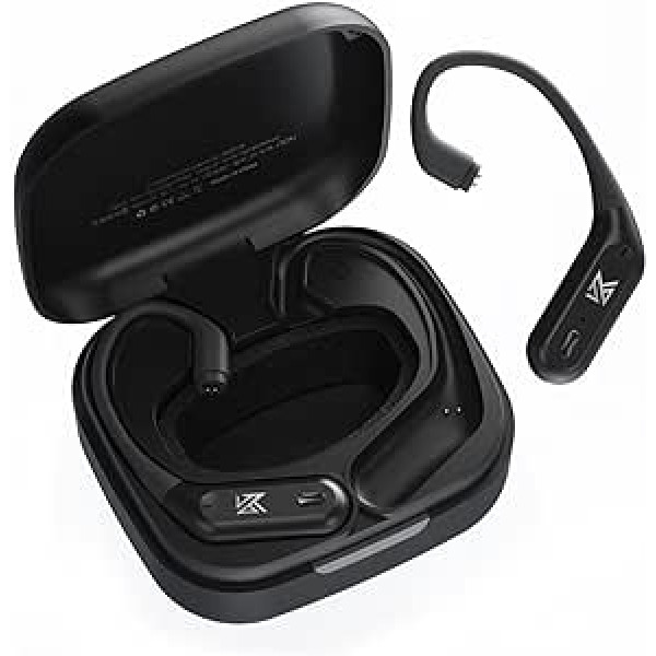 CCA KZ AZ09 PRO Bluetooth modulis, IEM austiņu kabelis, Apt X bezvadu ausu āķi Austiņas ūdensizturīgs 5.1 Bluetooth kabelis ar mikrofonu, austiņu kabelis priekš KZ ZS10 PRO/ZSN Pro X/ZSN