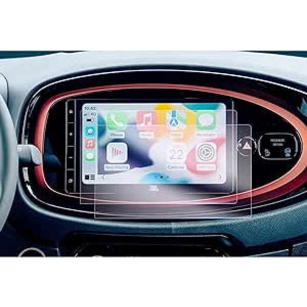 GAFAT [Pack of 2] Savietojams ar Toyota Aygo X AB70 2022-2023 2024 9 collu navigācijas aizsargplēvi, nano ekrāna aizsargplēvi 9 collu informācijas un izklaides skārienekrānam, 6H pret skrāpējumiem