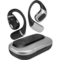 Holiper Open Ear Headphones Bluetooth 5.3 austiņas ar vadu, bezvadu austiņas Open Ear ar izcilu skaņas kvalitāti un spēcīgu basu, bezvadu austiņas sporta austiņas mūzikas sportam