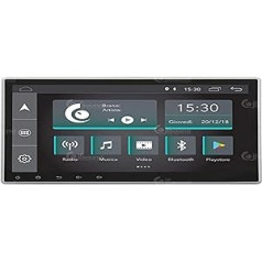 Universāls auto radio 1DIN Android GPS Bluetooth WiFi Dab USB Full HD skārienekrāna displejs 10,1 collas Easyconnect