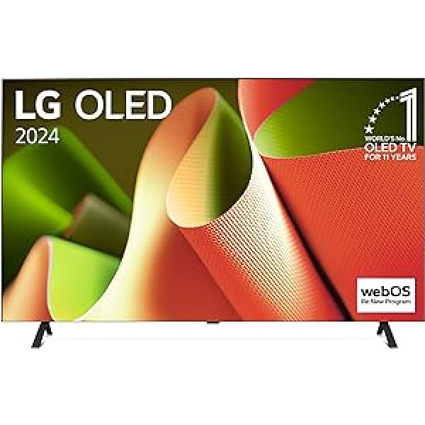 LG OLED77B49LA televizors 77 collu (195 cm) OLED Fernseher (α8 4K AI-Prozessor, Dolby Vision, 120 Hz) [Modelljahr 2024]