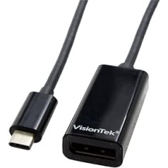 VisionTek USB 3.1 tipo C auf DisplayPort adapteris (M/F) – 900817