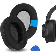 Geekria Sport Cooling Gel rezerves ausu spilventiņi Sony MDR-100ABN, WH-H900N austiņām, Ausu spilventiņi, Austiņu austiņas, Ausu spilventiņi, Ausu uzlikas, Remonta daļas (melnas)