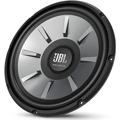 JBL STAGE1010 Stage zemfrekvences skaļrunis ar 8 collu (200 mm), 10 collu (250 mm), 12 collu (300 mm) priekš Autos Schwarz