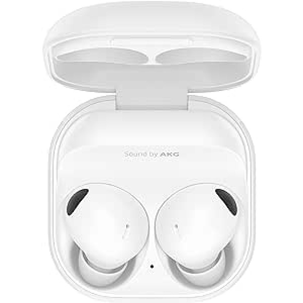 Samsung Galaxy Buds2 Pro Bluetooth austiņas, True Wireless, trokšņu slāpēšana, uzlādes futrālis, kvalitāte, ūdensizturīgs, balts