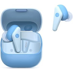 Libratone AIR Color True bezvadu in-ear austiņas (akumulators līdz 24 stundām, augstākās kvalitātes skaņa, šļakatu necaurlaidīgs IP54, Bluetooth 5.2) zils