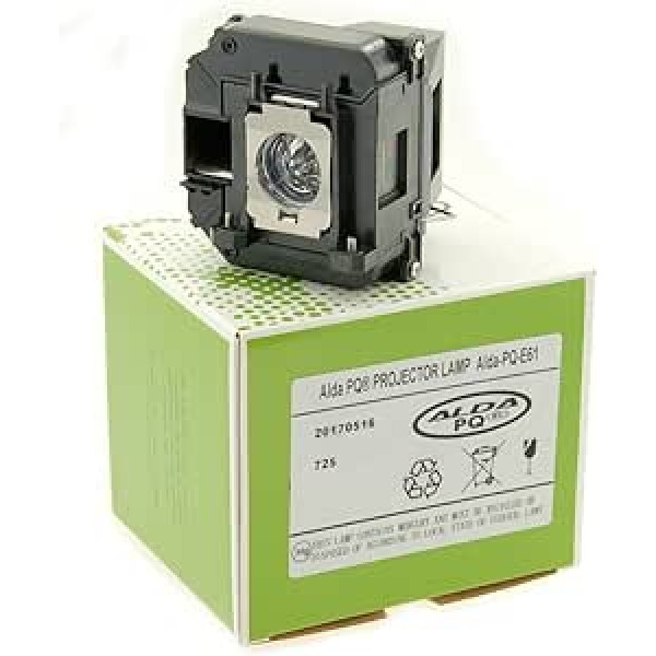 Alda PQ Premium, Beamer Lampe saderīgs ar EPSON EB-430, EB-431i, EB-435W, EB-436Wi, EB-910W, EB-915W, EB-925, H388A, Powerlite 435W, Powerlite Gehäuse, Lampe projektors