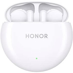 HONOR Earbuds X5, Bluetooth 5.2 austiņas ar mikrofonu, 27 Ore Bluetooth klausīšanās, IPX4 ausīs ievietojamas austiņas, Bluetooth, Bianco