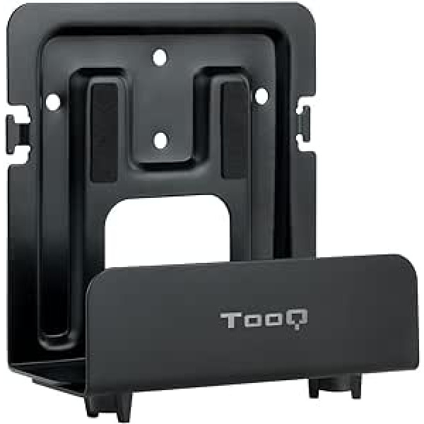 TOOQ TQMPM4776 - Universal Wall Mount for Media Player, Router, MiniPC, Colour Black