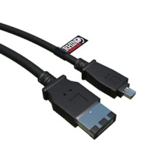 5 m 5 metru Firewire IEEE 1394 kabelis ar 6 līdz 4 kontaktu DV vadu