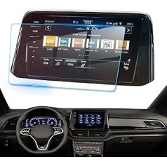 LFOTPP savietojams ar VW T-Roc/R-Line 9,2 collu Discover Pro navigācijas ekrāna aizsargu, 9H pret skrāpējumiem izturīgu ekrāna aizsargu pret pirkstu nospiedumiem GPS navigācijas plēves piederumi