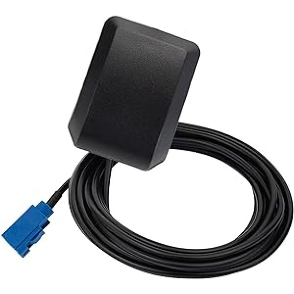 Imwell GPS antena Ūdensizturīga magnētiskā antena 3 m GPS navigācijai Fakra C Straight Car DVR GPS moduļa izsekošana Savietojams ar SUV Ford Volkswagen Audi Mercedes Benz Chrysler Dodge Ram Truck VW