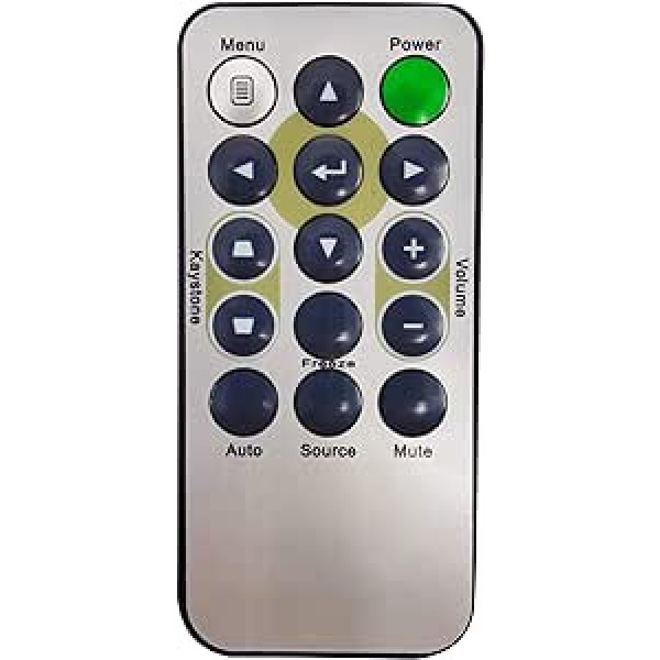 Leankle Remote Control 5041823800 for Vivitek Projectors D326WX D330MX D508 D509 D510 D511 D512-3D D516 D517 D518 D519 D520ST D522WT D525ST D525ST D55 30 D50 35 D536-3D D538W-3D D550 D551 D552 D555