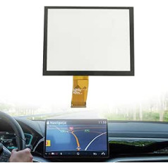 Navigācijas skārienekrāna stikla ciparu pārveidotājs 8,4 collu Uconnect radio ekrāna navigācijas ciparu pārveidotājs Fit Dodge RAM Jeep Chrysler 2018-2022 Nomainiet LA084X01