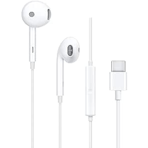 OPPO 6201288 ieliekamas austiņas ar USB Type-C White