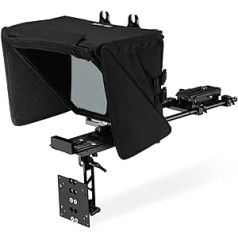 PROAIM TP-ULTM-01 Ultra Modular Teleprompter 12 collu LCD monitoriem/cilnēm. Ar salokāmu kapuci un 75 mm VESA stiprinājumu