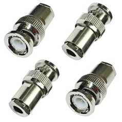 AERZETIX - 4X BNC-stecker 50Ω für RG58 kabelis