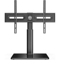 FITUEYES TV Standfuß TV Ständer Fernsehstand für 32 bis 65 Zoll Fernseher höhenverstellbar drehbar Max.VESA 400x600 TT105202GB