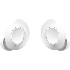 Samsung Galaxy Buds FE bezvadu Bluetooth austiņas, aktīvā trokšņu slāpēšana (ANC), ērta piegulēšana, 3 mikrofoni, skārienvadība, dziļi basi, iekļauts uzlādes kabelis, balts