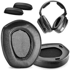 XBERSTAR rezerves ausu spilventiņi priekš Sennheiser HDR RS165 RS175 RS185 RS195 (aitāda) 655