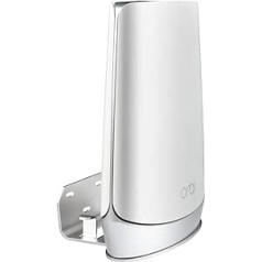 STANSTAR metāla sienas stiprinājums, kas paredzēts ORBI WiFi 6 sistēmas izturīgs sienas stiprinājums RBKE963/RBK752/RBK852/RBK853/AX4200/RBS850/RBR750/RBS750/RBKE963 (1 iepakojums)