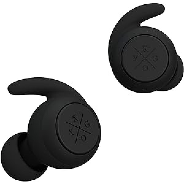 Kygo E7 / 900 True bezvadu ausīs ievietojamas austiņas (ūdensizturīgas Bluetooth austiņas ar daudzfunkcionālu pogu un mikrofonu, 3,5 stundu akumulatora darbības laiks) melnas