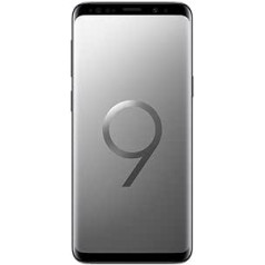 Samsung Galaxy S9 SM-G9600 Dual Sim 5,8 Zoll (14,7 cm), Super AMOLED, 64 GB, 4 GB RAM, funkcionalitāte, Titangrau