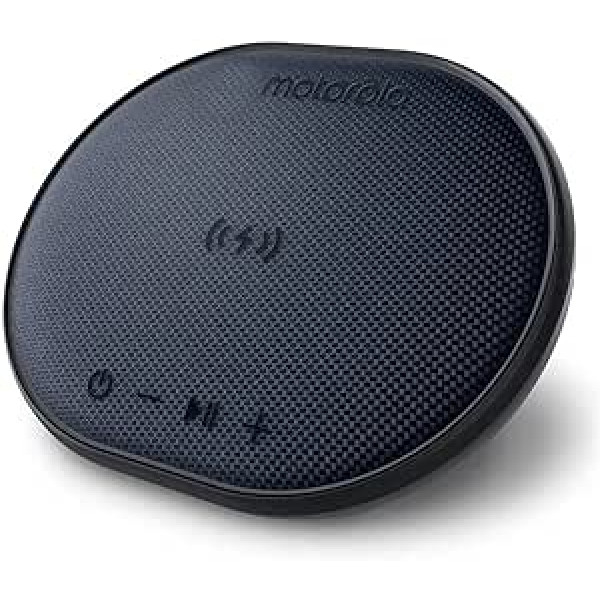 Motorola Sound ROKR 500 bezvadu skaļrunis 3-in-1 ar uzlādes staciju - IPX6 ūdensizturīgs - melns - Bluetooth