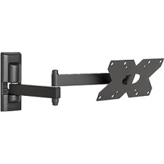 Meliconi Cme Edr120 Swivel & Tilt Wall Bracket For All 26-32 Inch Tv Ledlcd &Plasma Max Vesa 200X100 Made In Italy