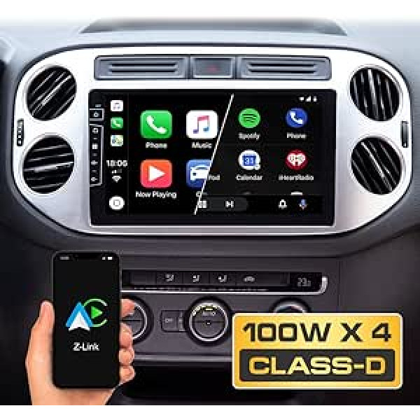 DYNAVIN automašīnas radio navigācijas sistēma 1 collas OEM radio ar Bluetooth, gatavs DAB+, savietojams ar Carplay un Android Car