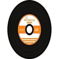 MEDIARANGE MR225 Vinyl CD-R Blank Discs 52x Speed, 700MB/80 Min. Spindle of 50